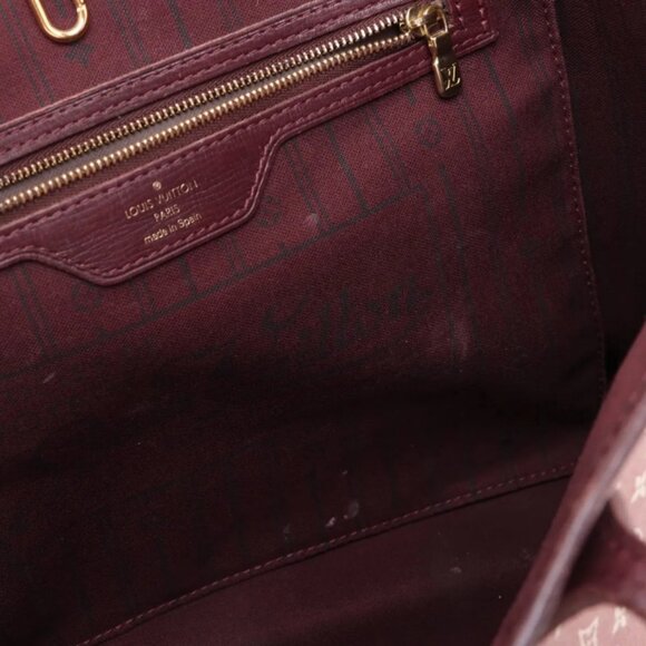 Louis Vuitton Monogram Idylle Neverfull MM Bordeaux - Picture 10 of 16